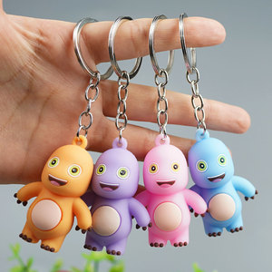 Llavero de PVC de dibujos animados Mini Dragón Leche, Colgante de Muñeco 3D, Adorno para Bolso, Regalo, Caja Sorpresa, Venta al por Mayor - Product Image 1
