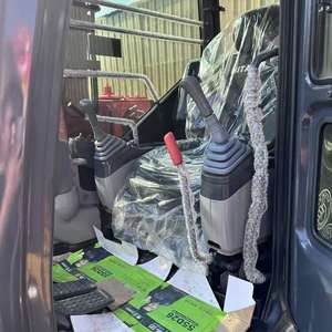 Mini pelle sur chenilles Hitachi ZX60, 6 tonnes, hydraulique, machine d'occasion, composants du moteur principal, pompe, moteur Yanmar, modèle 2023 - Product Image 3