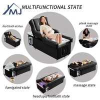 Beauty Salon Electric Back Lift Kopf wäsche Spa Massage stuhl Shampoo Pediküre Stuhl