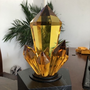 Trofeo de Cristal de Alta Calidad ADL, 150x210mm, Grabado con Impresión UV, Premios de Moda con Base de Piedra Negra - Product Image 4
