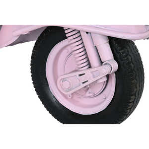 Table en fer avec motif mangue et moto, couleur rose, dimensions 116x72x110 - Product Image 6