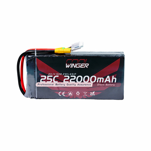 Batterie lithium-ion JAHORN haute capacité 22000mAh 25C 6S 23.1V LCO LIVH pour drone FPV - Product Image 6