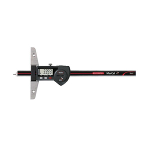 Mahr MarCal 30 EWR 4126651 Digital Depth Gage Stainless Steel Round Depth Bar Measuring <b>Range</b> 0-150mm - Product Image 1