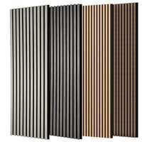 Panneaux muraux insonorisants 3D rectangulaires en polyester, à découper facilement, pour décoration intérieure, avec possibilité de raccordement en gros