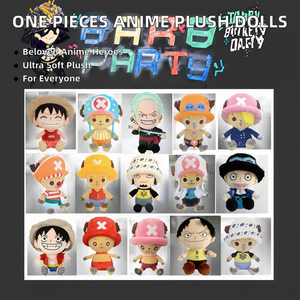 Vendita Diretta di Fabbrica, <span class=keywords><strong>Peluche</strong></span> Ufficiali Anime <span class=keywords><strong>One</strong></span> <span class=keywords><strong>Piece</strong></span> Super Morbidi 25cm-30cm, Bambole per Compleanno - Product Image 2