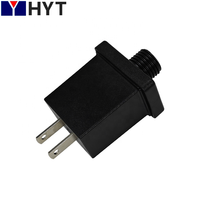 Transformateur LED étanche DC 3V 1A 3W pour lumières de Noël, P44 US/EU/UK/AU, adaptateur d'alimentation pour décorations d'Halloween