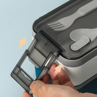 Fabrik-Großhandel Neuerscheinung Auslaufsichere Lunchbox Hochwertige Abnehmbare Multifunktionale Wärmeisolierende Tragbare Bento-Box