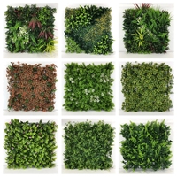EG-A168 Plantes artificielles de lierre, feuillage mural suspendu, rouleaux de lierre artificiel, clôture de jardin pour l'intimité, mur végétal pour décoration extérieure