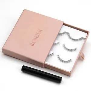 100% Handmade Super Soft Cruelty Free Premium Silk Fiber Under Lashes Superfine Clear Band Bottom Lash Set