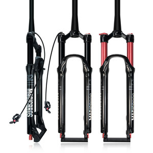 Double <span class=keywords><strong>chambre</strong></span> à <span class=keywords><strong>air</strong></span> <span class=keywords><strong>26</strong></span>/27.5/29 Frein à disque Fourche avant pour <span class=keywords><strong>VTT</strong></span> avec suspension de 120mm Fourche pour vélo électrique en alliage de magnésium - Product Image 5