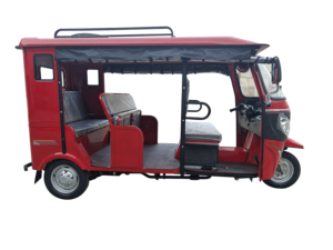 Nouveau style de tricycle à moteur à trois roues pour passagers, carrosserie entièrement fermée/ouverte, essence, pour taxi, certifié CEE - Product Image 3