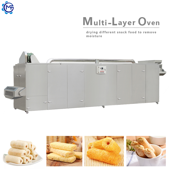 Stainless Steel Puff Snack Processing Line Core Filling Machine CE