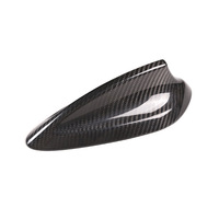 Couverture d'antenne aileron de requin en fibre de carbone véritable pour BMW F15 F20 F21 F16 F45 F46 F26 F48 F49, garniture de toit style B, accessoires de style automobile