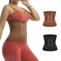 Cinturón elástico de compresión para mujer, cinta de entrenamiento de cintura elástica para entrenamiento físico