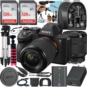 Appareil photo hybride Alpha <span class=keywords><strong>A7</strong></span> <span class=keywords><strong>IV</strong></span> NEUF D'ORIGINE avec capteur CMOS, objectif 28-70 mm, vidéo 4K, batterie rechargeable, prêt à être expédié - Product Image 1