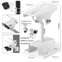 Support d'angle pour caméra dôme CCTV et adaptateur de montage à 90 degrés en métal pour caméra dôme IP de surveillance