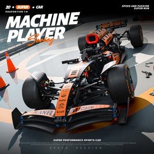 Bloques <span class=keywords><strong>de</strong></span> Construcción <span class=keywords><strong>de</strong></span> Coche <span class=keywords><strong>de</strong></span> Carreras F1 <span class=keywords><strong>1</strong></span>:8, Modelo <span class=keywords><strong>de</strong></span> Ensamblaje Mecánico Técnico DIY, Novedad 2026, Regalo Coleccionable - Product Image 3