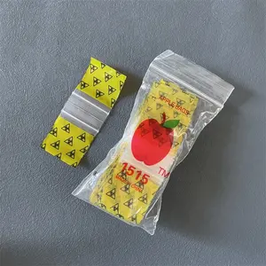Reusable LDPE Small Zip Lock Baggies Using for Jewelry Pills Accessories -  China Apple Baggies, Mini Apple Baggies