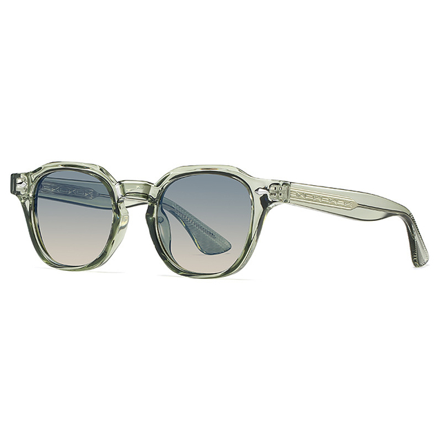 SZ8802 Trendy High Quality Classic UV400 Gradient Lens Shades Designer Custom Logo PC+CP Round Retro Frame Sun Glasses 2026