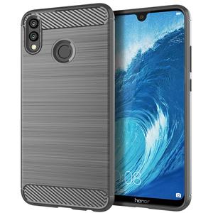 Fiber De carbone <span class=keywords><strong>Antichoc</strong></span> Housse de PROTECTION Arrière en TPU Étui Pour Téléphone portable Pour Huawei honour <span class=keywords><strong>8x</strong></span> max - Product Image 5