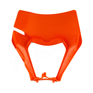 YHMOTO หน้ากากไฟหน้าพลาสติก ABS สำหรับ KTM EXC 2019 2022 สีขาวสีส้มสีดำ - Product Image 2