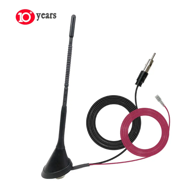 Universal Car Radio AM FM Antenna Aerial Base Kit Active Amplified DAB+FM Radio Car Aerial Antenna Mast Car Accessories
