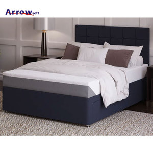 Phật sơn Dây kéo thiết kế có thể tháo rời Bìa Nữ Hoàng Vua Kích thước mùa xuân giường nệm lai Bộ nhớ Bọt Túi mùa xuân nệm trong hộp - Product Image 1