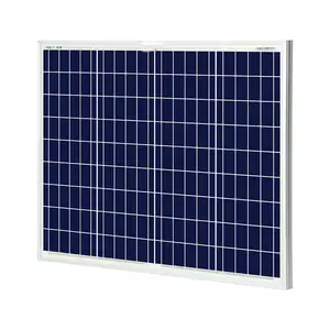 small size mini poly 50 watt solar panels cote polycrystalline silicon solar cell plate for phone pv module 50W 40W 30W 20W 60W