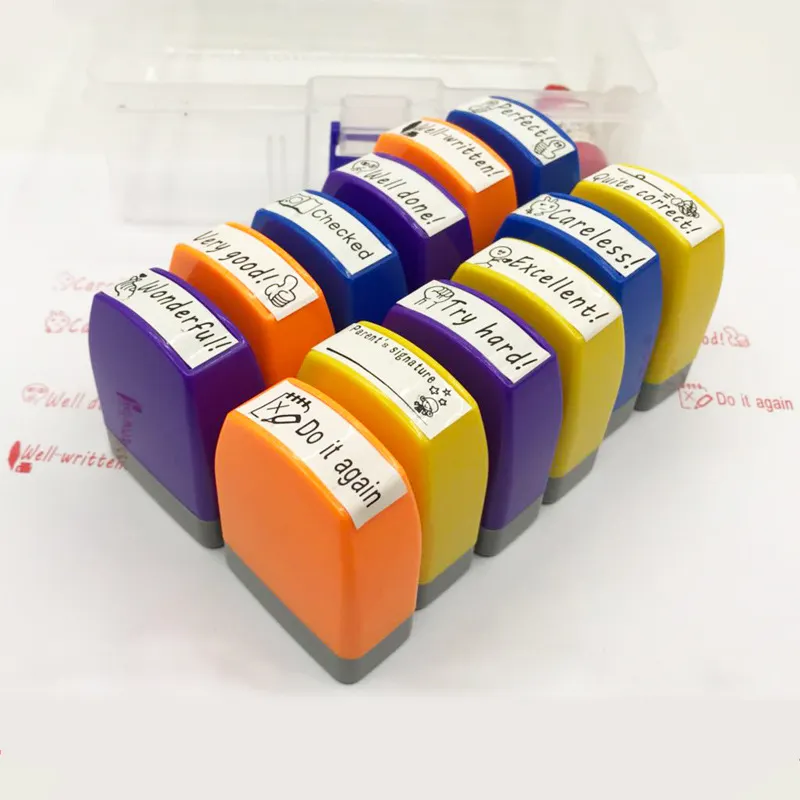 Stempel Guru Berubah Warna, Stempel Guru Nilai Sekolah Penuh Warna