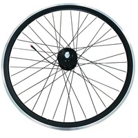 MAXFORD-Roue avant de vélo de partage de 26 pouces, avec moyeu dynamo complet 6V 3W, jante en aluminium, pièces de cyclisme