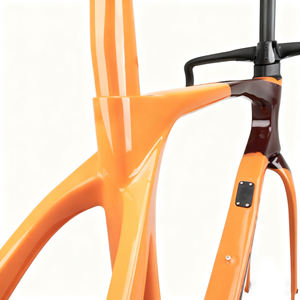 Telaio in carbonio ciclocross Bik bicicletta telaio Set di T1100 in fibra di carbonio freno a disco strada bici meccanica e UCI - Product Image 3