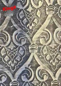 Cuero Artificial de PU con Relieve Retro Color Nogal Medio, Elástico, Impermeable, para Textiles del Hogar, Bolsos, Maletas, Muebles, Ropa y Zapatos - Product Image 6