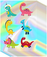 Impression personnalisée holographique PVC Uvproof autocollant logo privé anti-contrefaçon Anti-faux étiquette étiquette d'emballage