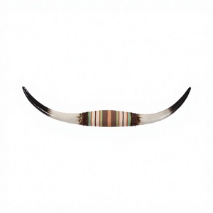 Elegante Decoración de Pared con Cuerno de Vaca Náutico, Accesorios de Lujo para el Hogar, Pulido, Tamaño Personalizado, Material Orgánico, Artesanal, Natural - Product Image 3