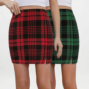 Summer Character Split Skirts Casual Bag Hip Slim <b>Wrap</b> Hip High Waist Short Half Length Mini Skirt custom design - Product Image 3