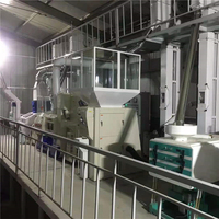 Machine à décortiquer le riz moderne de 30 tonnes, ensemble complet, pour usine de traitement du riz sec commerciale