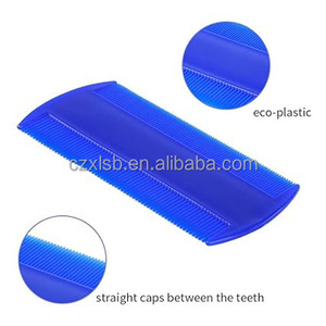 Paquete de 4 peines para piojos de acero inoxidable y plástico, duraderos y cómodos para niños y adultos, uso doméstico - Product Image 4
