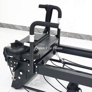 Megaree, équipement de studio de yoga commercial de luxe, machine de Pilates Megaformer en alliage d'aluminium, pour <span class=keywords><strong>club</strong></span> de Pilates à chaîne - Product Image 6