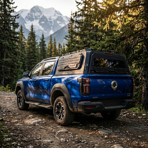 Toldo Modular Desmontable con Techo Rígido, Capacidad de Carga de 300 kg, Sin Perforaciones, para Camionetas GWM Cannon, <span class=keywords><strong>Ford</strong></span> F150, Ranger, Tacoma 2021-2025 - Product Image 1