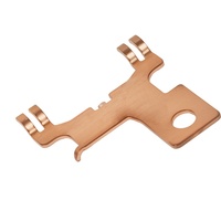 Piezas de conector de estampado de cobre rojo de alta conductividad para módulos de batería EV Categoría de producto de fabricación de chapa metálica