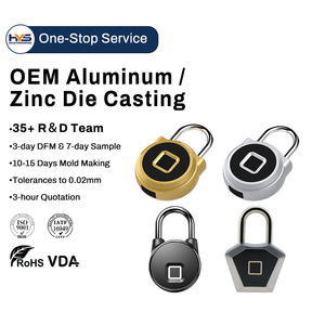 Molde de Fundição Sob Pressão para Carcaça de Fechadura Eletrônica em Liga de Zinco-Alumínio Personalizada, Acessórios para Fechadura Inteligente, Fundição Sob Pressão de Precisão - Product Image 1