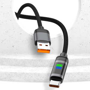 9 bước nhanh chóng sạc màu thay đổi chỉ số 66W USB-C sạc cáp cho Samsung Xiaomi Oppo Vivo - Product Image 5