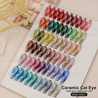 Gels UV Magnétiques Longue Durée Brillants pour Ongles – Gels Effet Œil de Chat Céramique DIY pour Designers