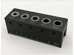 Kit <span class=keywords><strong>de</strong></span> gabarit <span class=keywords><strong>de</strong></span> perçage pour chevilles en bois, style tendance, en alliage <span class=keywords><strong>d</strong></span>'aluminium, guide <span class=keywords><strong>de</strong></span> perçage et localisateur <span class=keywords><strong>de</strong></span> trous, outil <span class=keywords><strong>de</strong></span> <span class=keywords><strong>menuiserie</strong></span> - Product Image 2