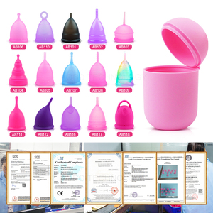 <span class=keywords><strong>Copas</strong></span> <span class=keywords><strong>Menstruales</strong></span> Reutilizables Ecológicas al por Mayor, Copa Menstrual para Principiantes con Anillo, 100% Silicona de Grado Médico, Copa para el Periodo, ISO13485 - Product Image 6