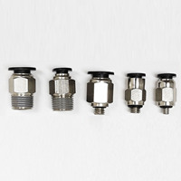 Vente industrielle PL PE PU Raccord pneumatique pour tuyau d'air Connecteur rapide pneumatique Raccord enfichable Raccord rapide