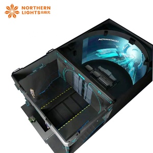 Machine volante de cinéma de rail de cinéma de voie immersive visuelle lunettes nues 3D cinéma orbital d'écran d'<span class=keywords><strong>arc</strong></span> libre - Product Image 5