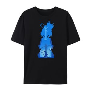 Genshin Impact T-shirt unisexe Shadow Art T-Shirt Design Short Sleeve Cotton T-Shirts Casual - Product Image 5