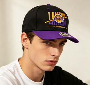 Gorra <span class=keywords><strong>de</strong></span> béisbol bordada <span class=keywords><strong>de</strong></span> <span class=keywords><strong>la</strong></span> marca 47 <span class=keywords><strong>de</strong></span> los Lakers al por mayor, gorra <span class=keywords><strong>de</strong></span> baloncesto <span class=keywords><strong>de</strong></span> moda para hombres y mujeres, gorra <span class=keywords><strong>de</strong></span> lona con visera para exteriores - Product Image 3