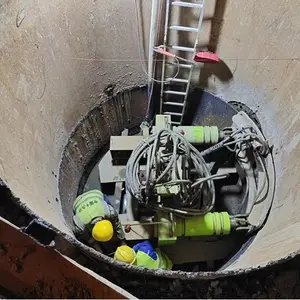 Máquina de elevación de tuberías, molde de suelo de roca para bloques de hormigón, perforadora de túnel